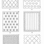 Computerized Single Needle Quilting Machine Patterns-