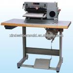 Leather strip cutting machine