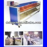 roller type widely sofa leather measuring machine in leather tannery processing