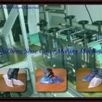 PE/Non woven shoe cover making machine-