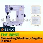 Single/Double Needle Post-bed Sewing Machine with wheel-feed,Needle Feed And Driven Roller Presser(shoe making machine)-