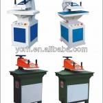 Hydraulic swing arm cutting machine/shoe/glove/cap/gasket/handbag material cutting machine