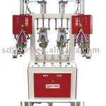 Heel Setting Machine- Double Cooler (air bag)- Double Heater (glue mode)-