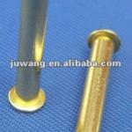 Precision Brass Metal Eyelet Applied to Electronics Boards