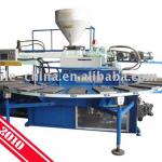 PVC air blowing sole injection moulding machine-