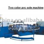 Two-color full automatic Disc Plastic Cement Sole Injection Moulding Machine
