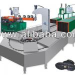Double color PU TPU footwear pouring molding machine-