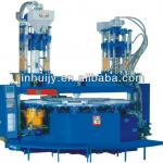 Vertical type two color TPR,TPU footwear machinery-