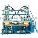 Three color plastic shoes upper injection machine
