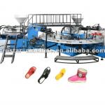 Rotary type Automatic PVC air blowing molding machine(JG-3124)