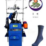 Jacquard plain and terry dual-use sock making machine