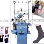 3.75 inch computerized multi-functional hosiery machine for knitting terry and plain socks(WH-6F-B)