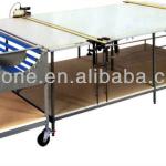 Cutting table for fabric, leather, film-