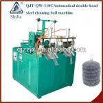 Automatic double-head steel cleaning ball machine-