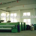 Wide width needle-punching geotextile production line-