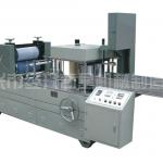 Full automatic nonwoven rub fabric folding and cutting machine production line
