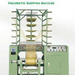 Pneumatic warping machine-