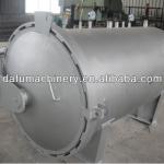 Steam heating autoclave machine in textile or wood impregnation