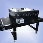 small simple ptinted textile tunnel drying machine &amp; t-shirt conveyor oven-