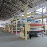 blade coating machine for 100% polyester PVC fabric-