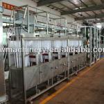 narrow fabric continuous dyeing machine