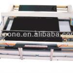 Tessionless Inspecting Machine for open-width knitted fabric-
