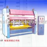 compacting machine for tubular knitting machine-