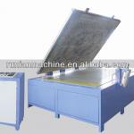 Clear up embossing machine for textile-