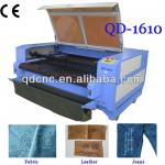 textile cloth laser cutter/fabric laser cutting machine QD-1610-