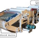 Two cylinder GM250 textile waste tearing and recycling machine