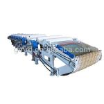 Six rollers yarn waste recycling machine