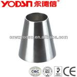 Sanitary 316 stainless steel welding concentric reducer