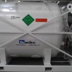 liquid nitrogen offshore tank container