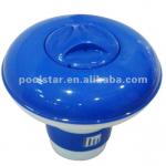 swimming pool expandable chlorine dispenser used in chemical-
