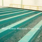 PVC immersion pretreatment system for powder spraying line
