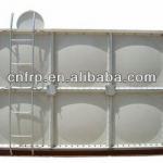 Reinforced fiber glass water tank