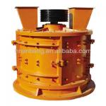 Fertilizer horizontal cycle chain crusher with double rotors