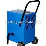 Portable commercial dehumidifier with handle and big wheels