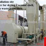 2013 latest Henan coconut chaff dryer machine made in China