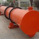 rotary dryer for drying slurry-