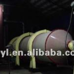 Yulong sawdust drum dryer installed in Qingdao