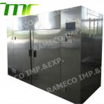 Energy-saving drying oven with self-cleaning control