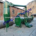 Drying machine for sawdust and milled wheat straw