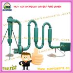 SUNRISE wood sawdust dryer/ wood sawdust dryer machine/ wood sawdust drying machine