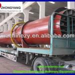 hot selling wood chip rotary dryer in Indonesia