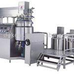 ZJR-50L vacuum homogeneous emulsifying mixing machine/equipment (electric or steam heating/buttons /below homogeneous head )