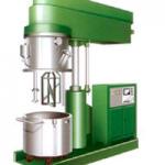 Powered double planetary mixer-