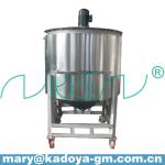 800L stainless steel mixing tank with steam heating jacket&amp;mixer