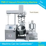 5L~3000L emusifying cosmetic machine vacuum emulsifying mixer machine
