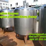 500L stainless steel mixing tank 36rpm mixing speed